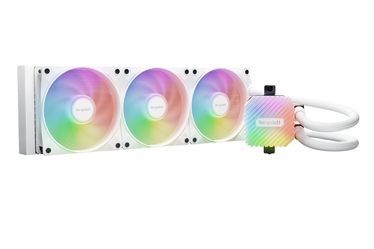 Be Quiet! Light Loop 360 mm White (BW023) — ARGB AIO Liquid Cooler